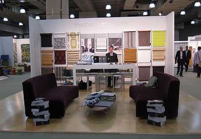 The Shade Store Booth at ICFF