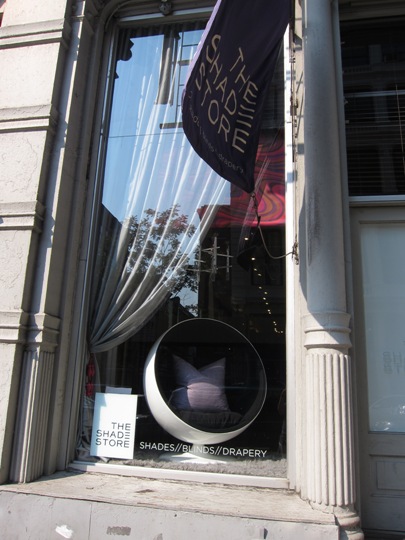Storefront at The Shade Store Storefront at The Shade Store