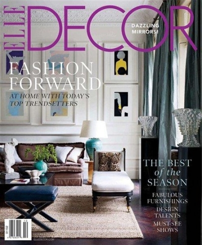 Elle Decor cover