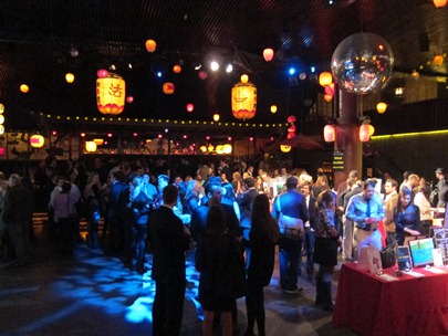 The crowd at the Hiro Ballroom The crowd at the Hiro Ballroom