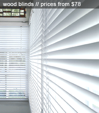 WOOD BLINDS