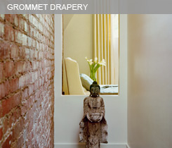 GROMMET DRAPERY