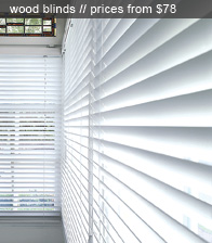 WOOD BLINDS