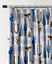 tailored pleat drapery