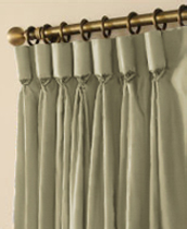 goblet drapery