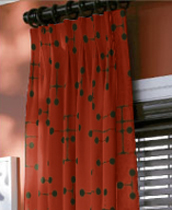 pinch pleat drapery