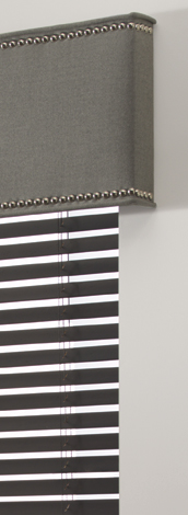 cornice with nailheads