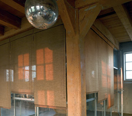 standard woven wood shade