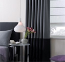 ROMAN SHADES + DRAPERY