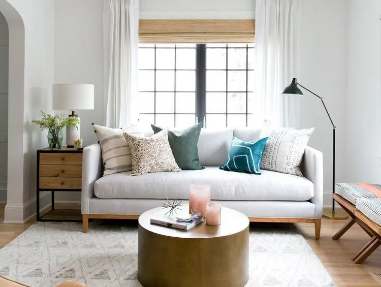 mix and match window treatments textures