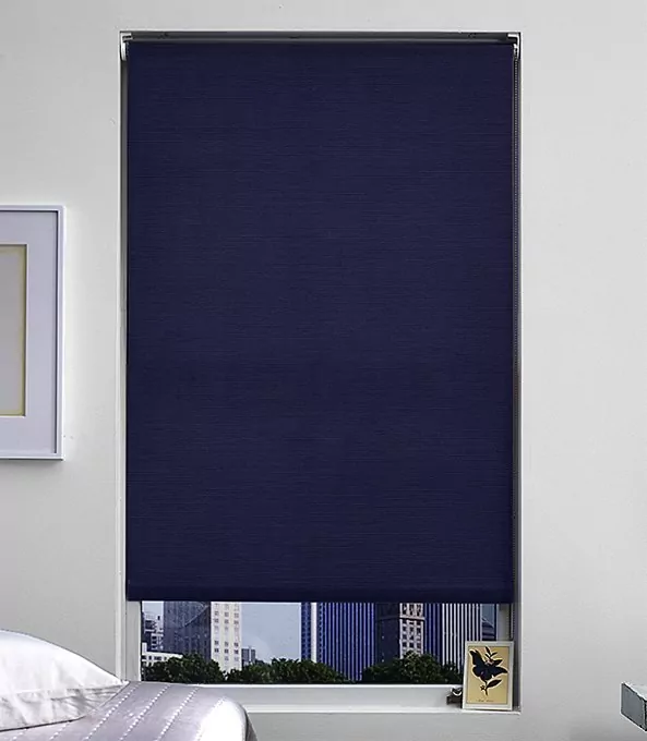 Blackout Roller Shade by The Shade Store, in Hudson Indigo