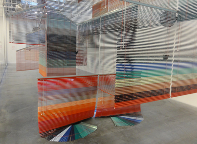 the-new-museum-bowery voice and wind by haegue yang // image by s. keefer of the shade store // at the new museum