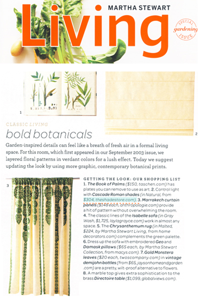 Martha Stewart Living March 2011