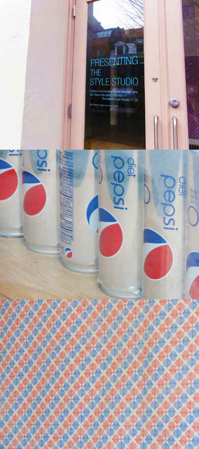 Simon Doonan pop-up Pepsi shop