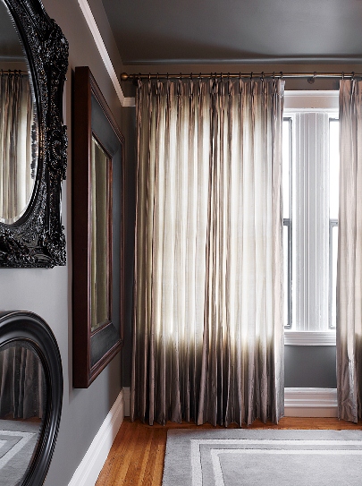 drapery-in-dining-room drapery in dining room, for rue magazine