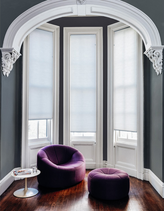 cellular shades bay window treatments