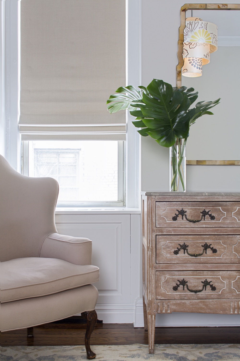 flat roman shades