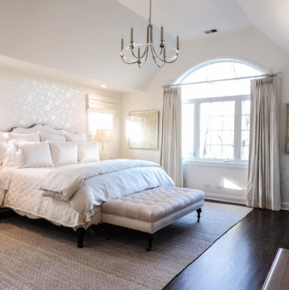 bedroom drapes arched window the shade store kalhome