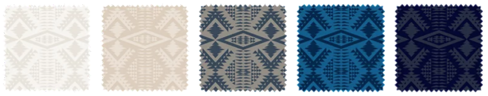 Pendleton Diamond River Swatches