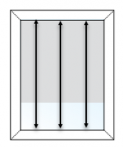 inside mount height measurement