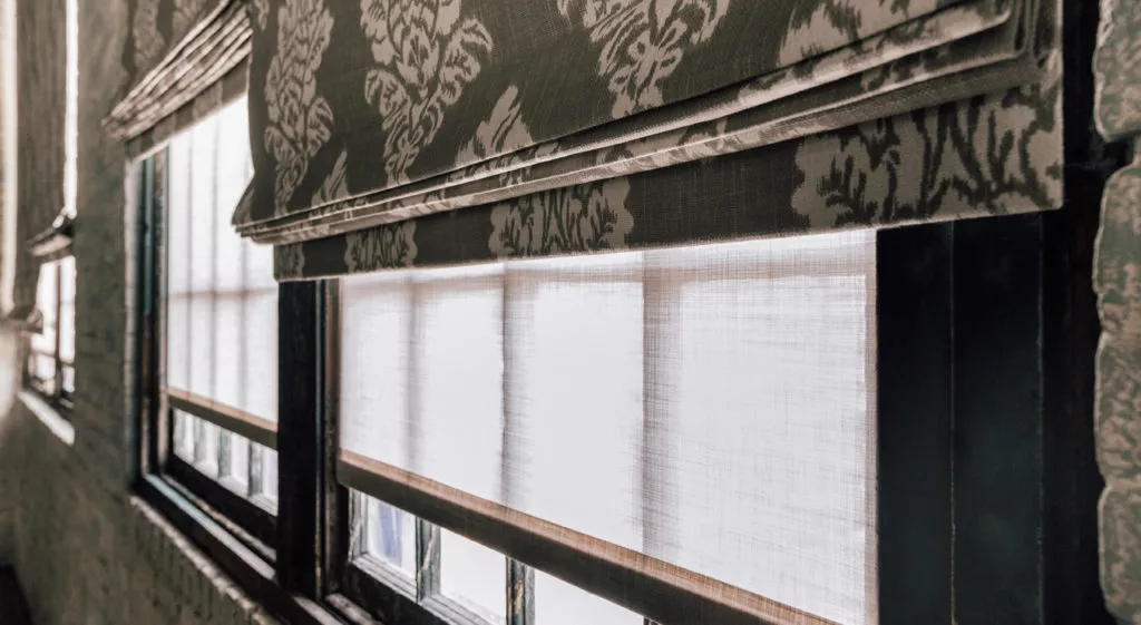 layering window treatments