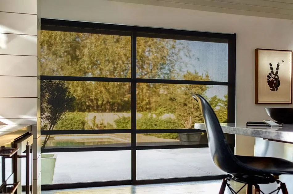 black window shades the shade store