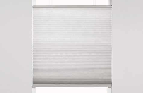 A product image of a top-down bottom up Cellular Shade shows how the shade can just cover the bottom of a window