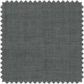 A drapery swatch made of Holland & Sherry Wool Challis in Carbone has a dark, warm grey tone ideal for inviting grey curtains