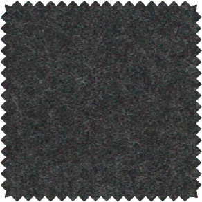 A drapery swatch made of Holland and Sherry Wool Flannel in Charcoal is a nice dark grey shade for man cave curtains