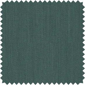A swatch Holland & Sherry Andes in Algae features a deep blue green color with a sumptuous texture and subtle luster