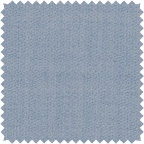 A swatch of Holland & Sherry Wool Flannel in Rain features a beautiful sky blue color with a brushed finish