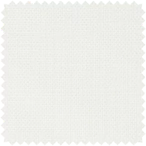 The swatch of Luxe Linen in Oyster shows a soft, warm white color with a natural woven texture