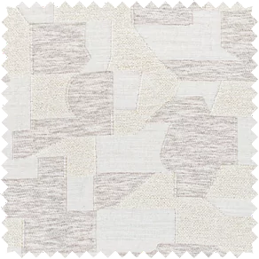 A swatch of Martyn Lawrence Bullard's Andreas in Parchment shows a subtle pattern in a neutral color
