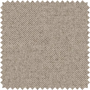 A swatch of Nate Berkus Lowell Tweed in Oak shows a warm light brown color with a texture inspired by suits