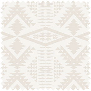 A swatch of Diamond River Tonal in Snow is part of the Pendleton by Sunbrella Collection and is used for Pendleton curtains