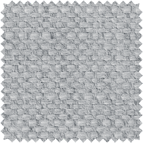 A drapery swatch made of Sunbrella Alma in Cloud has lots of texture and a light grey ideal for cool grey curtains