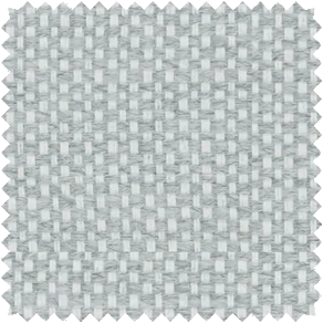 A light color like Alma in Dove, shown as a swatch, is a great choice for curtains to keep heat out