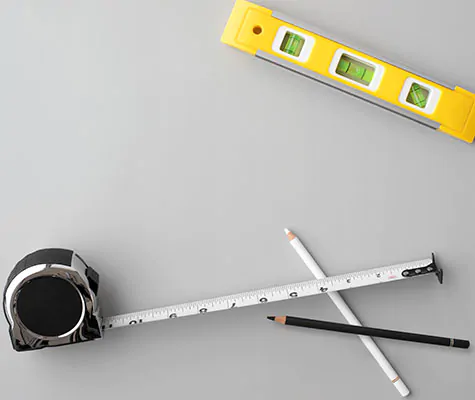 To learn how to measure for blinds, you need to right tools including a tape measure, level and pencils
