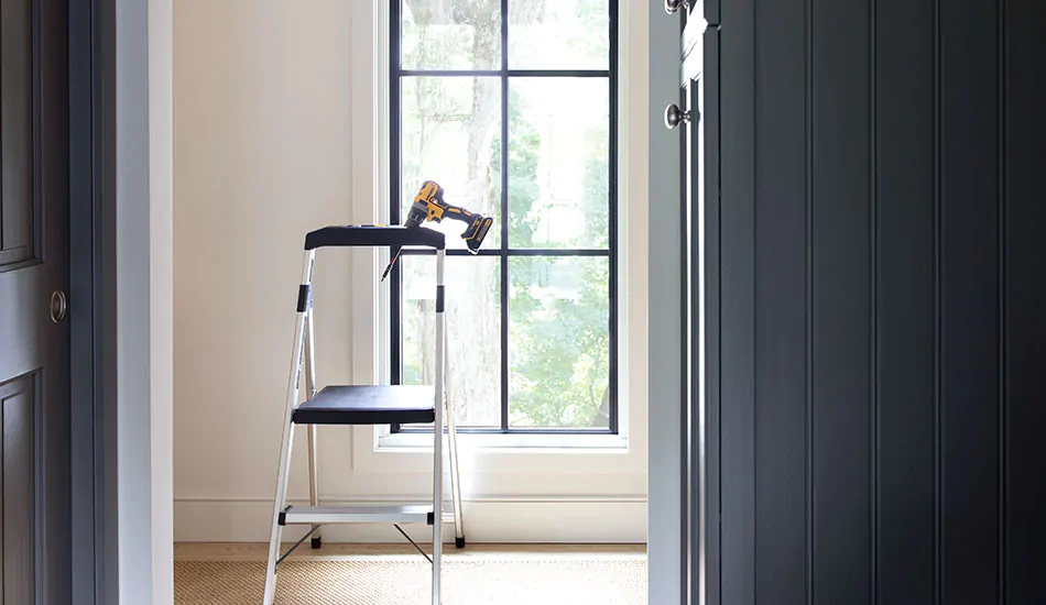 For installation between roller shades vs roman shades, both require a step ladder and drill as well as similar processes