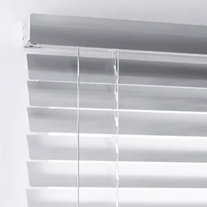 A product image of a metal valance for Metal Blinds offers a sleek, modern look for the blinds headrail