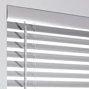 A product image of a metal valance for Metal Blinds offers a sleek, modern look for the blinds headrail