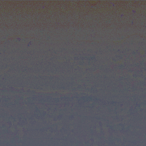 A swatch for colored window blinds shows 2-inch Metal in Night for a rich black color with a starry gleam