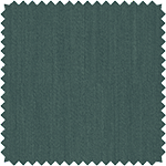 A swatch made of Holland & Sherry Andes in Algae has a dark turquoise color ideal as an alternative for Black Roman Shades