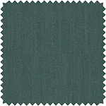 A swatch made of Holland & Sherry Andes in Algae has a dark turquoise color ideal as an alternative for Black Roman Shades
