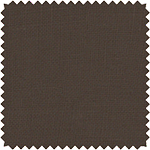 A swatch made of Linen in Mink has a warm dark brown tone ideal as an alternative for Black Roman Shades