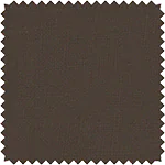 A swatch made of Linen in Mink has a warm dark brown tone ideal as an alternative for Black Roman Shades