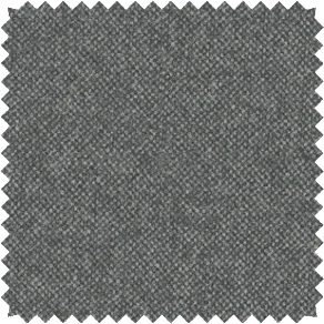 A fabric swatch of Lowell Tweed in Flint is a dark grey to pair well with Benjamin Moore's color of the year 2024, Blue Nova