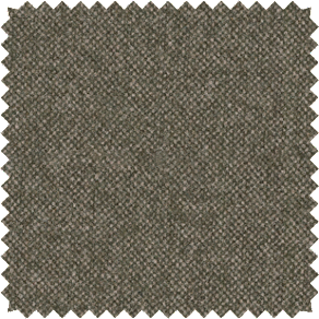 A fabric swatch of Lowell Tweed in Forest is a dark olive-grey to pair with Behr's color of the year 2024, Cracked Pepper