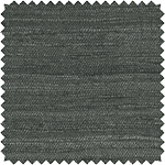 A swatch made of Raw Silk in Chalkboard has a textured grey color ideal as an alternative for Black Roman Shades