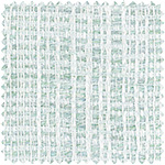 A swatch of Shoreline in Jade for Roman Shades & Drapery has a sea glass green color ideal for coastal window treatments